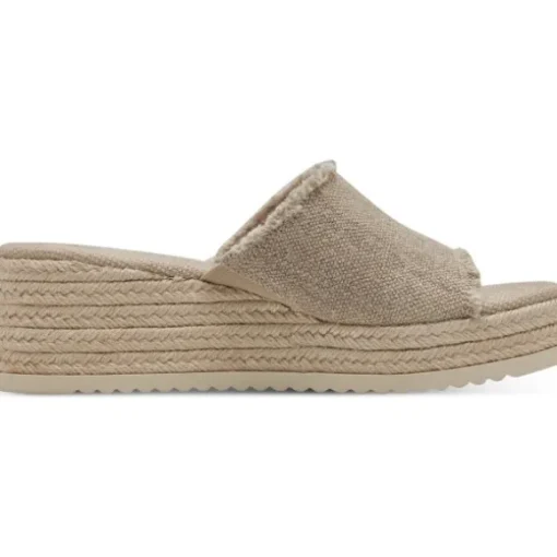 Tamaris 27232, Plateau-Pantoletten, Damen, BEIGE