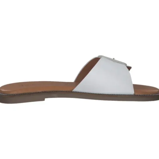 Tamaris 27105, Plateau-Pantoletten, Damen, WHITE LEATHER