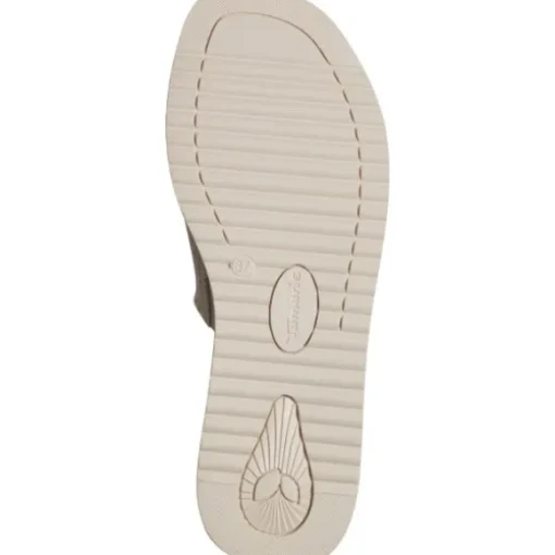 Tamaris 27232, Plateau-Pantoletten, Damen, BEIGE