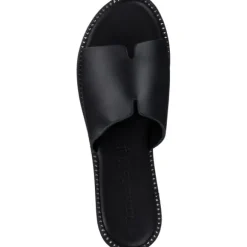 Tamaris 27135-42, Plateau-Pantoletten, Damen, Schwarz