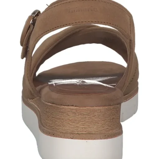 Tamaris 28202, Plateau-Sandaletten, Damen, CAMEL