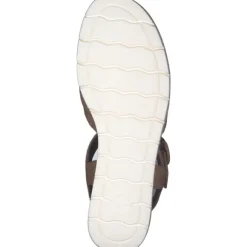 Tamaris 28202, Plateau-Sandaletten, Damen, CAMEL