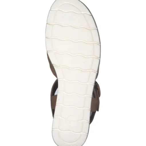 Tamaris 28202, Plateau-Sandaletten, Damen, CAMEL
