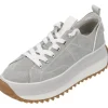 Tamaris 23731, Schnürschuhe, Damen, LIGHT GREY