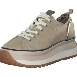 Tamaris 23731, Schnürschuhe, Damen, gold