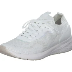 Tamaris 1-23714-42/100, Schnürschuhe, Damen, Weiß
