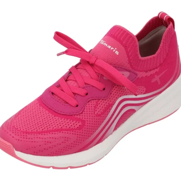 Tamaris 23769, Schnürschuhe, Damen, Pink