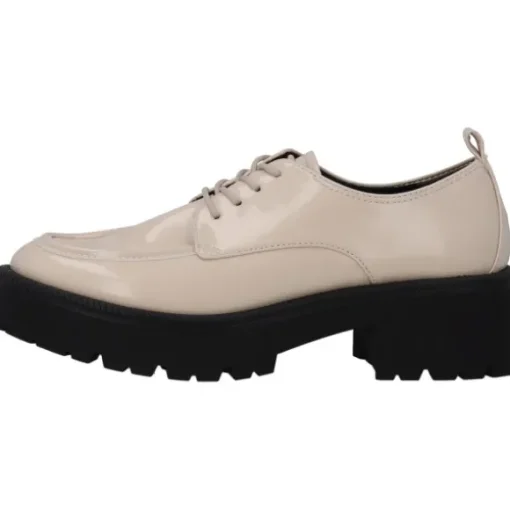 Tamaris 23751-41, Schnürschuhe, Damen, Ivory