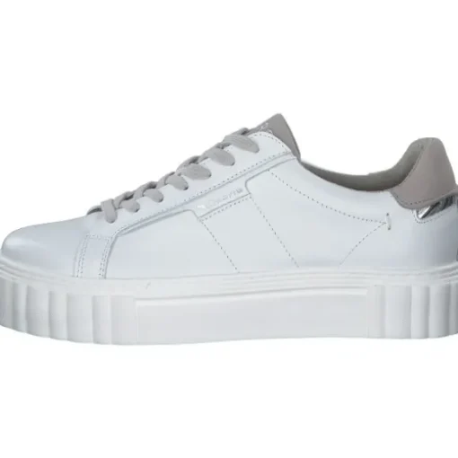 Tamaris 23738, Schnürschuhe, Damen, Weiß
