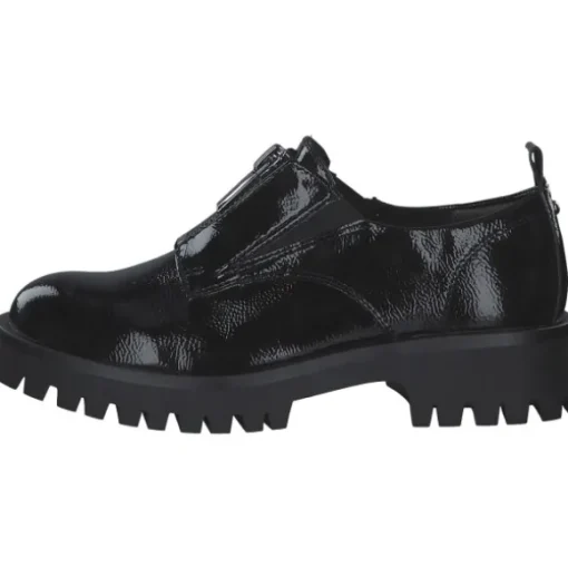 Tamaris 24791, Schnürschuhe, Damen, BLACK PATENT