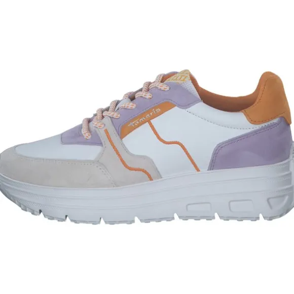 Tamaris 23710, Schnürschuhe, Damen, ORANGE COMB