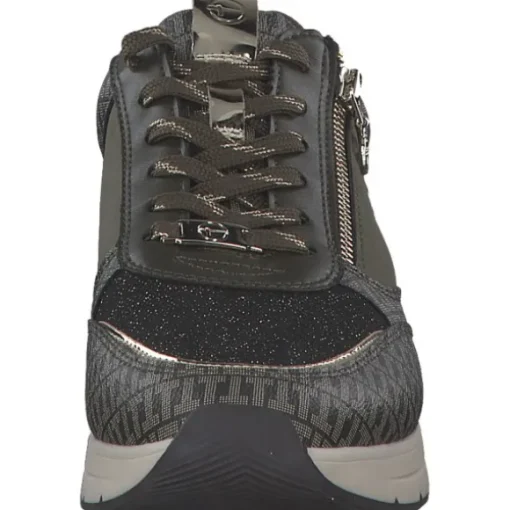 Tamaris 1-23732-41/761, Schnürschuhe, Damen, OLIVE COMB