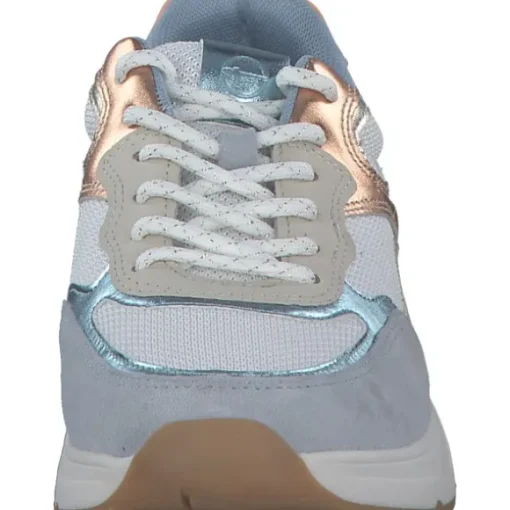 Tamaris 23745-43, Schnürschuhe, Damen, LIGHT BLUE COMB