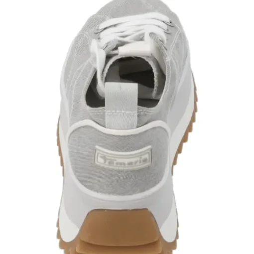Tamaris 23731, Schnürschuhe, Damen, LIGHT GREY