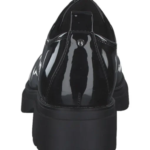 Tamaris 23302, Schnürschuhe, Damen, BLACK PATENT