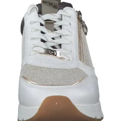 Tamaris 23732, Schnürschuhe, Damen, Weiß Beige