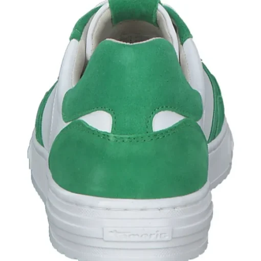 Tamaris 23617, Schnürschuhe, Damen, green