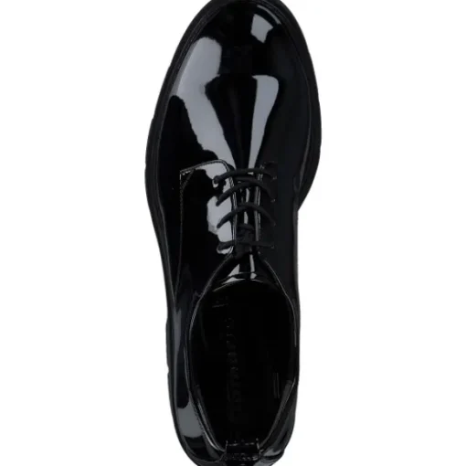 Tamaris 23302, Schnürschuhe, Damen, BLACK PATENT