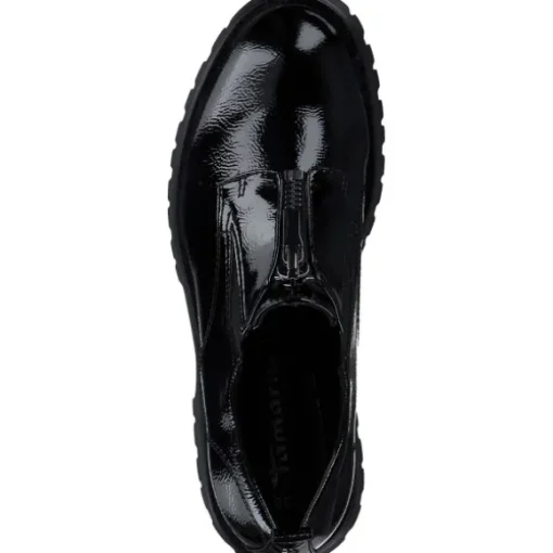 Tamaris 24791, Schnürschuhe, Damen, BLACK PATENT