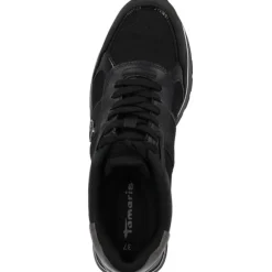 Tamaris 1-23727-42/098, Schnürschuhe, Damen, BLACK COMB