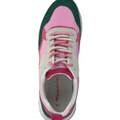 Tamaris 23741, Schnürschuhe, Damen, Pink (Pink Comb)