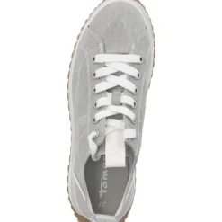 Tamaris 23731, Schnürschuhe, Damen, LIGHT GREY