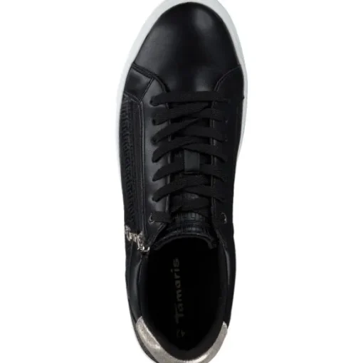 Tamaris 23313, Schnürschuhe, Damen, Schwarz