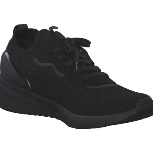 Tamaris 1-23714-42/007, Schnürschuhe, Damen, Schwarz