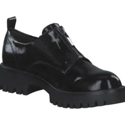 Tamaris 24791, Schnürschuhe, Damen, BLACK PATENT