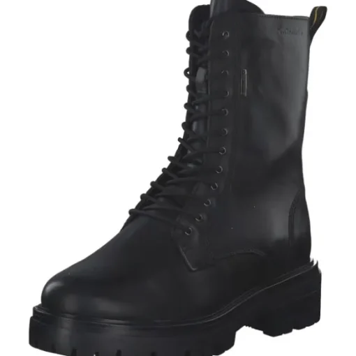 Tamaris 26286, Schnürstiefeletten, Damen, Black
