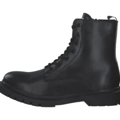 Tamaris 25269, Schnürstiefeletten, Damen, Schwarz