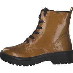 Tamaris 25252, Schnürstiefeletten, Damen, Gelb