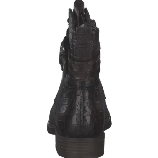Tamaris 25217, Schnürstiefeletten, Damen, Schwarz