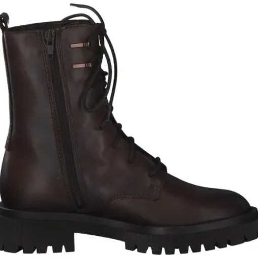 Tamaris 25232, Schnürstiefeletten, Damen, cafe
