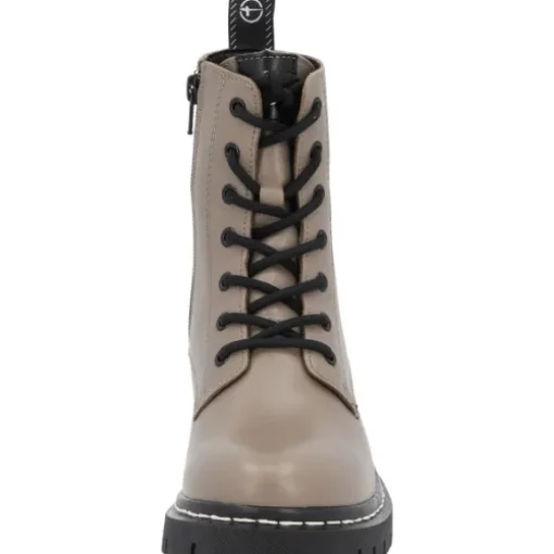 Tamaris 25269, Schnürstiefeletten, Damen, Grau (Sage)