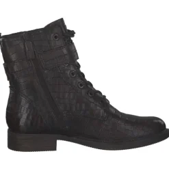 Tamaris 25217, Schnürstiefeletten, Damen, Schwarz
