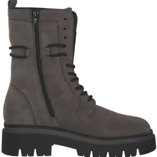 Tamaris 25265, Schnürstiefeletten, Damen, Grey Suede