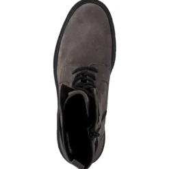 Tamaris 25265, Schnürstiefeletten, Damen, Grey Suede