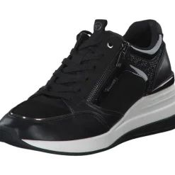 Tamaris 23703, Sneakers Low, Damen, Schwarz