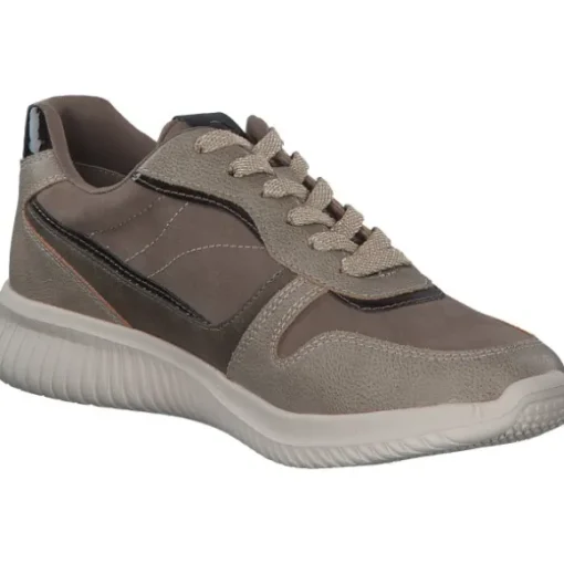 Tamaris 23746, Sneakers Low, Damen, Beige (Taupe)