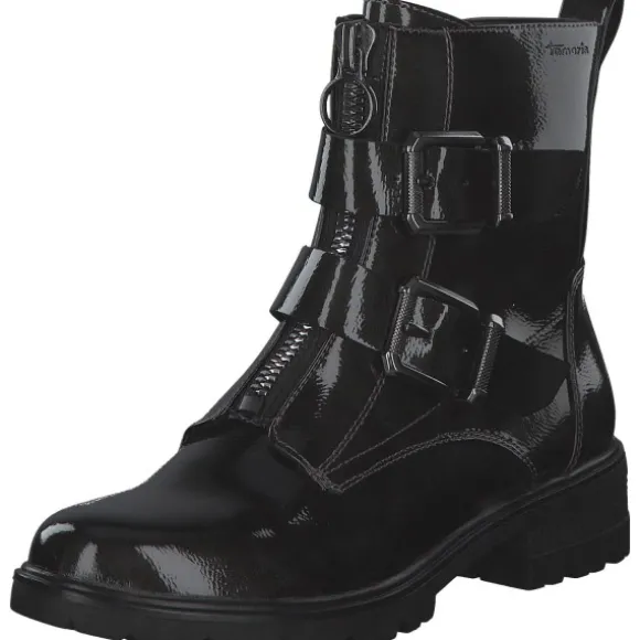 Tamaris 25414, Stiefeletten, Damen, Anthracite Pat