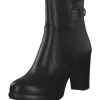 Tamaris 25041, Stiefeletten, Damen, black/struct.
