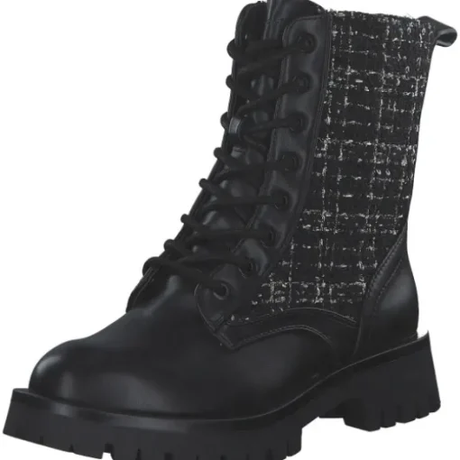 Tamaris 1-25906-41/098, Stiefeletten, Damen, BLACK COMB