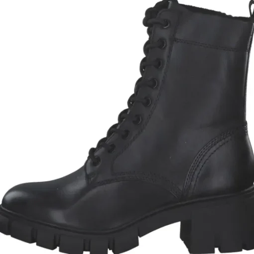 Tamaris 25272, Stiefeletten, Damen, Schwarz (Black Leather)