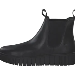 Tamaris 1-25403-43/003, Stiefeletten, Damen, BLACK LEATHER