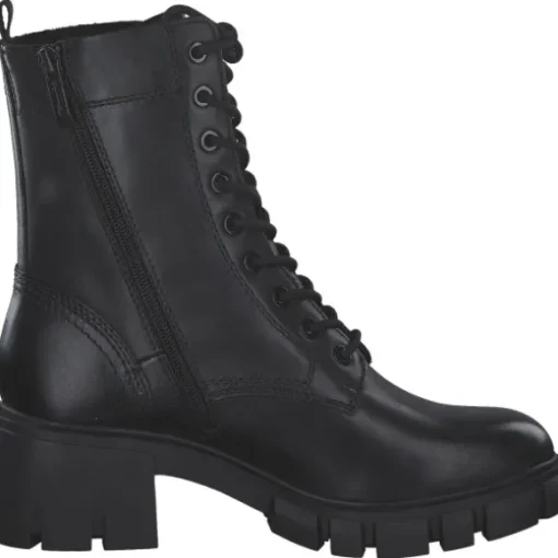 Tamaris 25272, Stiefeletten, Damen, Schwarz (Black Leather)