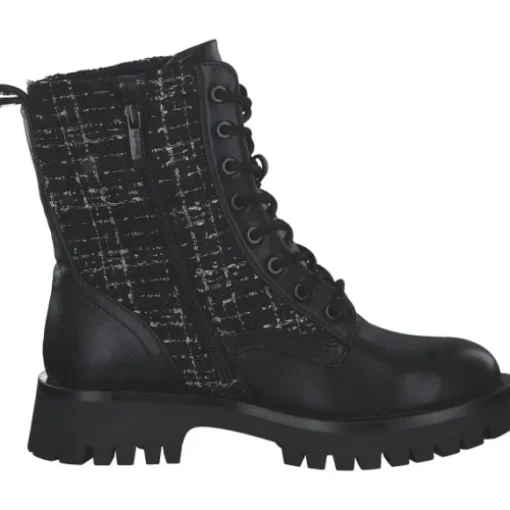 Tamaris 1-25906-41/098, Stiefeletten, Damen, BLACK COMB