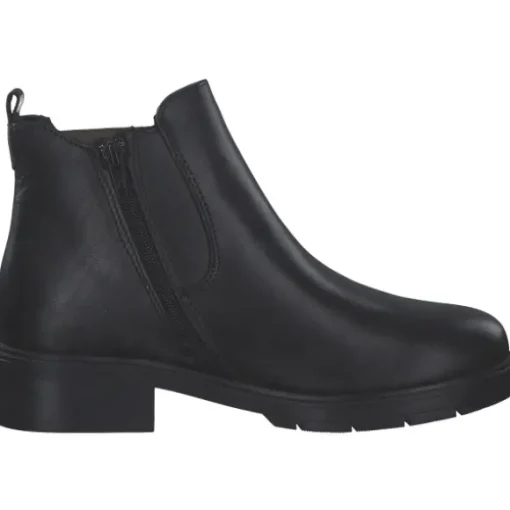 Tamaris 25009-43, Stiefeletten, Damen, black/leopard