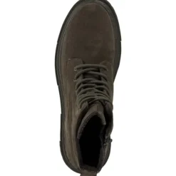 Tamaris 1-25276-41/722, Stiefeletten, Damen, Grün (Olive)