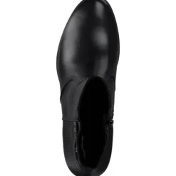 Tamaris 25041, Stiefeletten, Damen, black/struct.